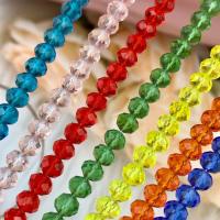 Perles de cristal rondelle, abaque, DIY & normes différentes pour le choix & facettes, plus de couleurs à choisir .96 pouce, Vendu par brin