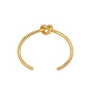 brazalete de cobre amarillo, metal, chapado, ajustable & para mujer, más colores para la opción, 60mm, Vendido por UD