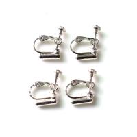 Brass Clip On Earring Finding, plated, for woman 10-30mm 