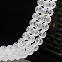 Natural Clear Quartz Beads, Round, polished, DIY  white Approx 15.35 Inch 