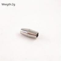 Zinc Alloy Magnetic Clasp, silver color plated, DIY 