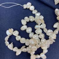 Keshi Cultured Freshwater Pearl Beads, DIY, white, 5-6mm .35 Inch 