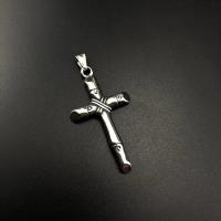Нержавеющая сталь крест подвески, Нержавеющая сталь 304, Kресты, полированный, ювелирные изделия моды & DIY & Мужская & чернеют продается PC