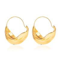 Zinc Alloy Huggie Hoop Earring, plated, fashion jewelry & for woman 