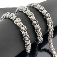 Stainless Steel Ball Chain, 304 Stainless Steel, Vacuum Ion Plating, fashion jewelry & punk style & DIY & Unisex, original color 