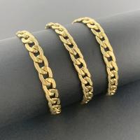 Stainless Steel Curb Chain, 304 Stainless Steel, Vacuum Ion Plating, fashion jewelry & DIY & Unisex 