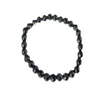Hematite Bracelet, fashion jewelry & Unisex & radiation protection & faceted Approx 7.48 Inch 