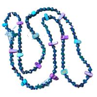 Кристалл ожерелье, Ракушка, с Кристаллы, Женский, Много цветов для выбора, длина:107 см, продается PC