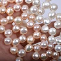Perles nacres baroques de culture d'eau douce , perle d'eau douce cultivée, DIY, plus de couleurs à choisir, 8-9mm Environ 38 cm, Vendu par brin