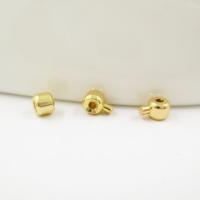 metal Perla de posicionamiento, Bricolaje, dorado, 3.2mm, Vendido por UD