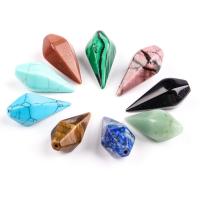 Gemstone ювелирные изделия Кулон, Природный камень, Нерегулярные, полированный, различные материалы для выбора, Много цветов для выбора продается PC