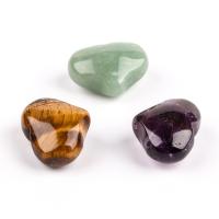 Gemstone ювелирные изделия Кулон, Природный камень, Сердце, полированный, DIY & различные материалы для выбора, Много цветов для выбора продается PC