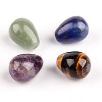 Gemstone ювелирные изделия Кулон, Природный камень, Каплевидная форма, полированный, различные материалы для выбора, Много цветов для выбора продается PC