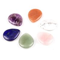 Gemstone Jewelry Pendant, Natural Stone, Teardrop, polished, DIY 