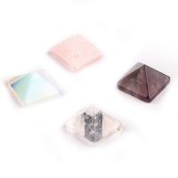 Gemstone Cabochons, Natural Stone, Pyramidal, polished, DIY 