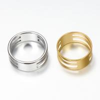 303 ステンレス鋼 ジャンプリングツール指指輪, ドーナツ型, ガルバニックめっき, DIY, 無色, 9mm, 内径:約 18mm, 売り手 バッグ