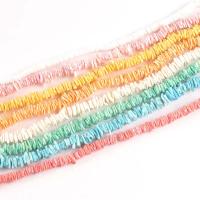 Dyed Shell Beads, Square, DIY 4.5-8mm .75 Inch 