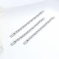 304 Stainless Steel Extender Chain, Vacuum Ion Plating, polished & DIY  original color 