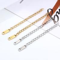 304 Stainless Steel Extender Chain, Vacuum Ion Plating, polished & DIY 60mm 