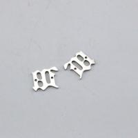 Stainless Steel Charm Connector, 304 Stainless Steel, machine polished, fashion jewelry & DIY & Unisex, original color 