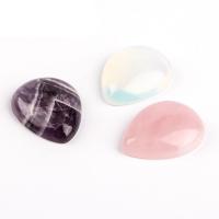 Кабошоны из драгоценных камней, Природный камень, Каплевидная форма, полированный, DIY & различные материалы для выбора, Много цветов для выбора продается PC