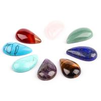 Кабошоны из драгоценных камней, Природный камень, Каплевидная форма, полированный, DIY & различные материалы для выбора, Много цветов для выбора продается PC