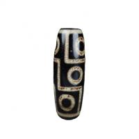 Natural Tibetan Agate Dzi Beads, Oval, nigh-eyed & DIY 