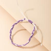 Polyester Cord Anklet, Unisex Approx 21 cm 