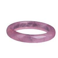 Rose Quartz Bangle, Unisex, pink 