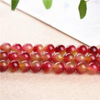 Jasper Stone Beads, red 