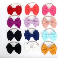 Fashion Baby Headband, Polyester, with Spandex, Bowknot, cute & for children 