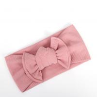 Fashion Baby Headband, Polyester, with Spandex, Bowknot, knit, cute & for children Inner Approx 360mm 