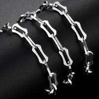 Stainless Steel Chain Jewelry, 304 Stainless Steel, Vacuum Ion Plating, fashion jewelry & polished & DIY & Unisex, original color 