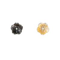 Natural Freshwater Shell Beads, Flower, Carved, DIY 10mm 