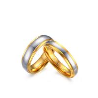 Wolfram Stahl Paar- Ring, Vakuum-Ionen-Beschichtung, Modeschmuck & unisex & verschiedene Größen vorhanden, 6mm,4mm, verkauft von PC