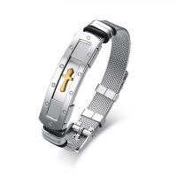 304 Edelstahl Armband, Modeschmuck & für den Menschen, 13mm, Länge:ca. 6.89-8.66 ZollInch, verkauft von PC