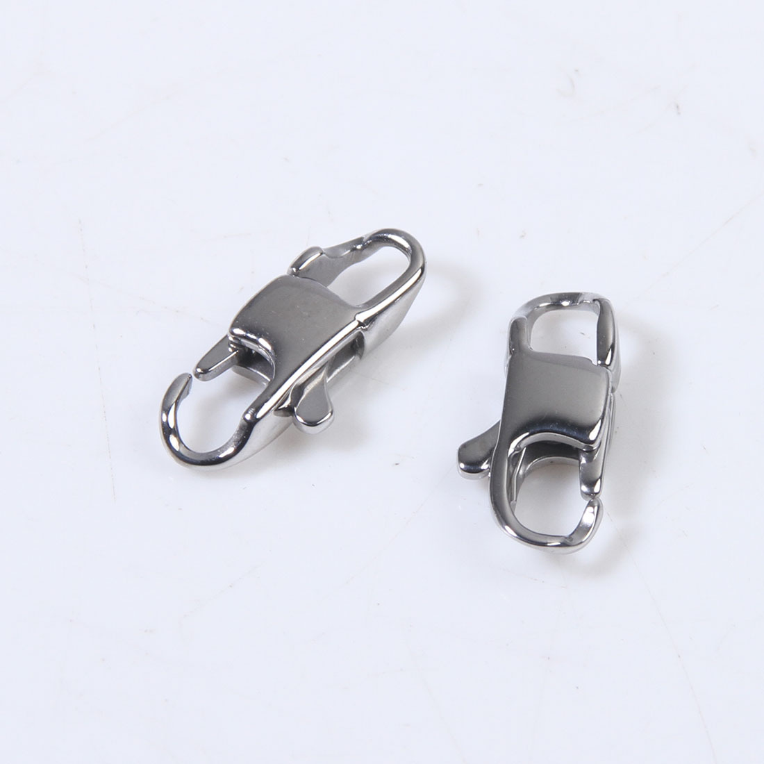 Stainless Steel Lobster Claw Clasp, different size for choice, original color, Sold By PC