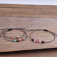 Bracelets en pierres précieuses, pierre gemme, avec Nylon, pour femme, plus de couleurs à choisir cm, Vendu par brin