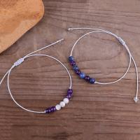 Gemstone Bracelets, with Nylon, for woman cm 