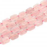 Natural Rose Quartz Beads & DIY, pink Approx 14.96 Inch 