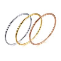 Stainless Steel Bangle, 304 Stainless Steel, Vacuum Ion Plating, fashion jewelry & for woman Inner Approx 60mm 