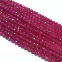 Perles de pierre gemme unique, Pierre naturelle, Rond, DIY & facettes, rouge Environ 39 cm, Vendu par brin