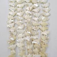 Abalorios de Nácar Blanca Natural, Paloma, pulido, Blanco, 5-35mm, Vendido por UD