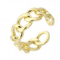 Brass Finger Ring, gold color plated, fashion jewelry & for woman, golden, 7mm, US Ring 