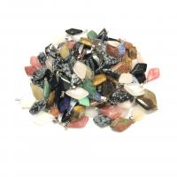 Gemstone ювелирные изделия Кулон, Природный камень, Ромб, различные материалы для выбора & Мужская, Много цветов для выбора продается PC