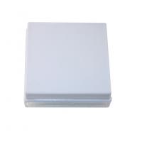 Boîte de boucle d'oreille, plastique, cadre, Portable & Anti-poussière, blanc Vendu par PC