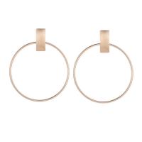 Zinc Alloy Drop Earring, plated, for woman 60mm 