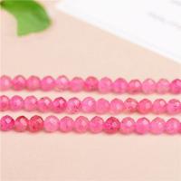 Strawberry Quartz Beads & faceted, pink 