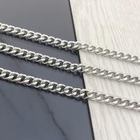 Stainless Steel Wheat Chain, 304 Stainless Steel, Vacuum Ion Plating, fashion jewelry & polished & DIY & Unisex original color 