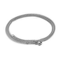 Stainless Steel Chain Necklace, 304 Stainless Steel, Vacuum Ion Plating, sideways chain & fashion jewelry & polished & DIY & Unisex, original color 